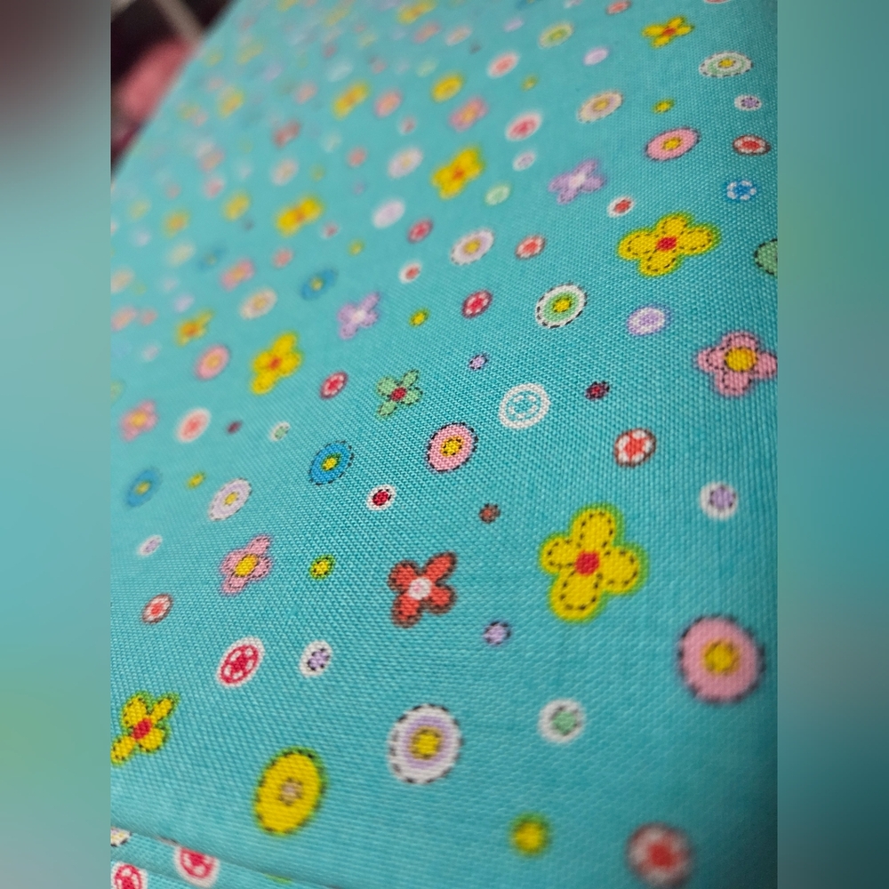 Rare Beautiful Colors of Floral Cotton Craft/Quilt/Sew Hancock Fabrics 3 Yards